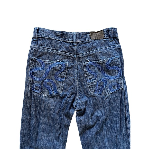 Wild Rich Kids Other - Rich Kids Men's Grunge Skater Wide Leg Relaxed Jeans Sz 32x34 Actual: 32Wx32L